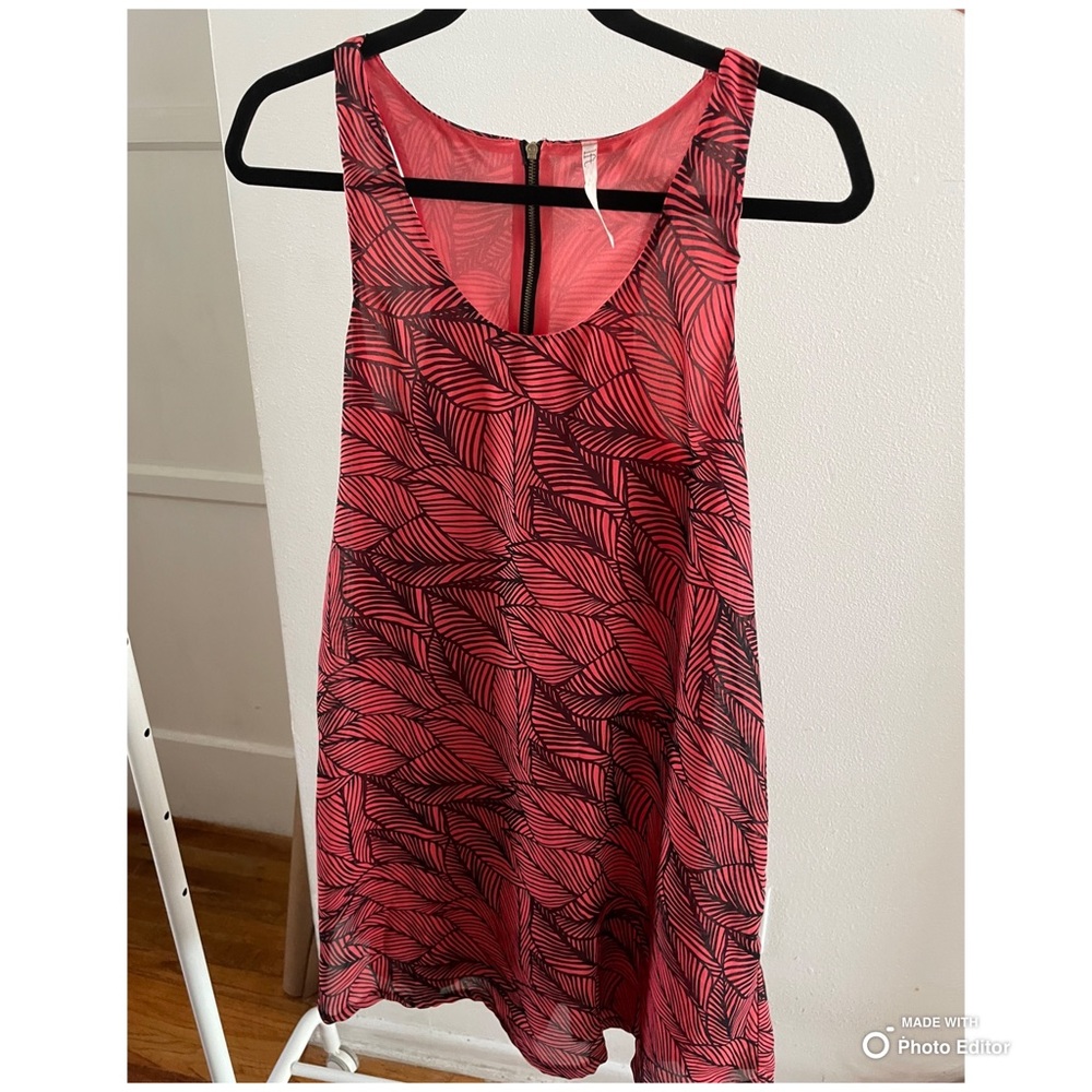 Lefties Tropical Mini Dress